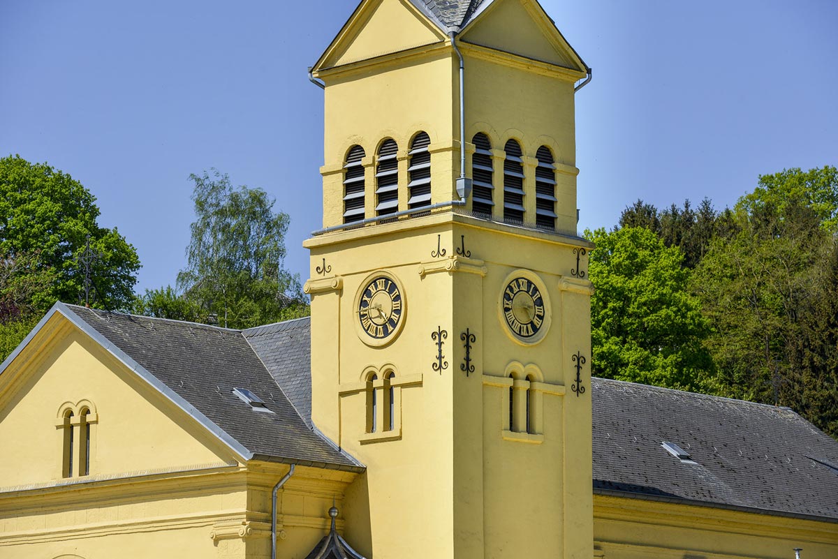 Fassadensanierung, Kirche Hesperange